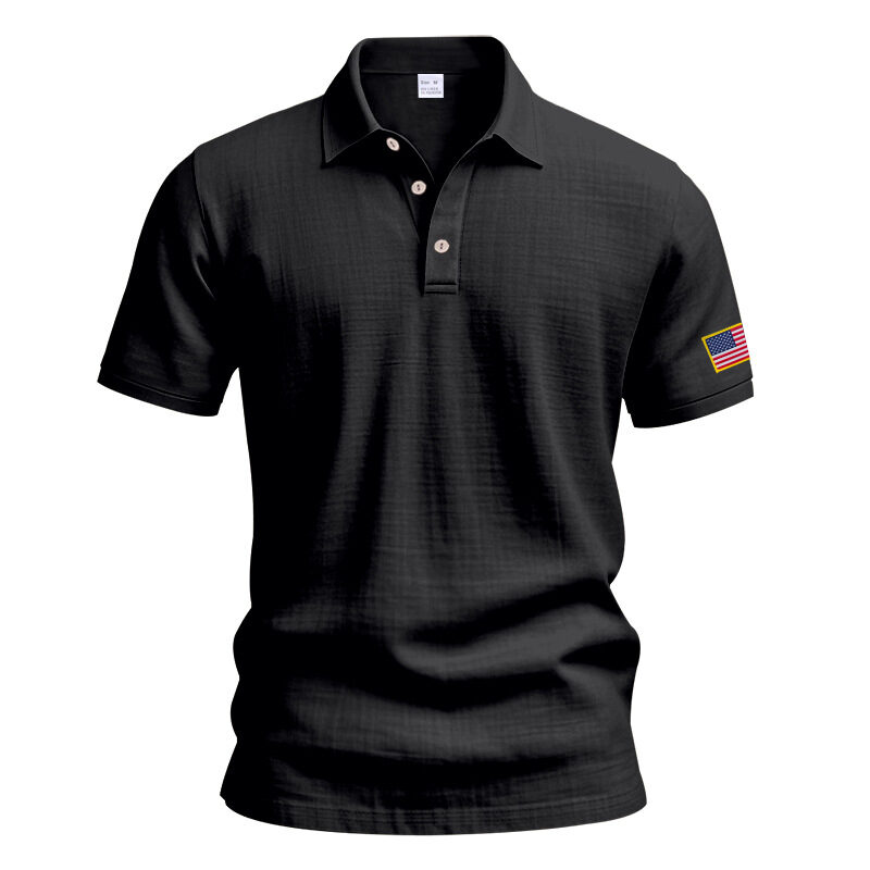American Summer Linen Short Sleeve Men Clothing