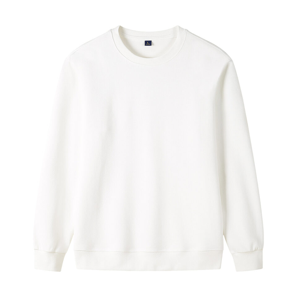 320g Straight Shoulder Pure Cotton Autumn Long Sleeve