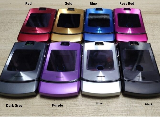 Non-smartphone Flip Mobile Elder People