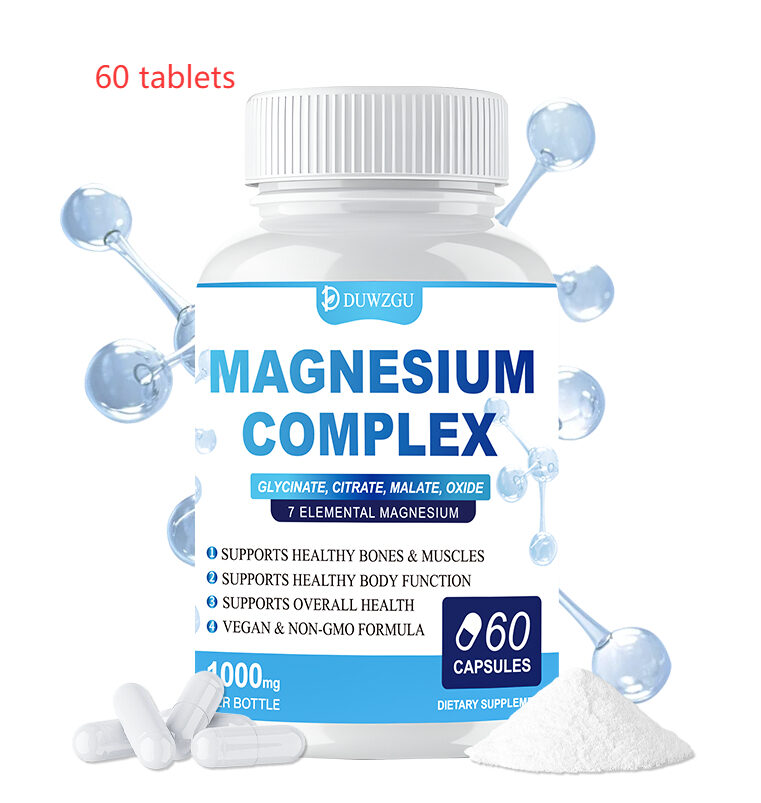 Magnesium Complex Supplement With Glycinate Citrate