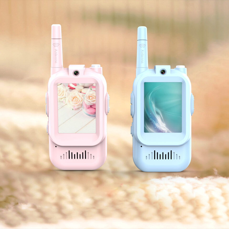 Mini Video Wireless Walkie Talkies For Kids Handheld