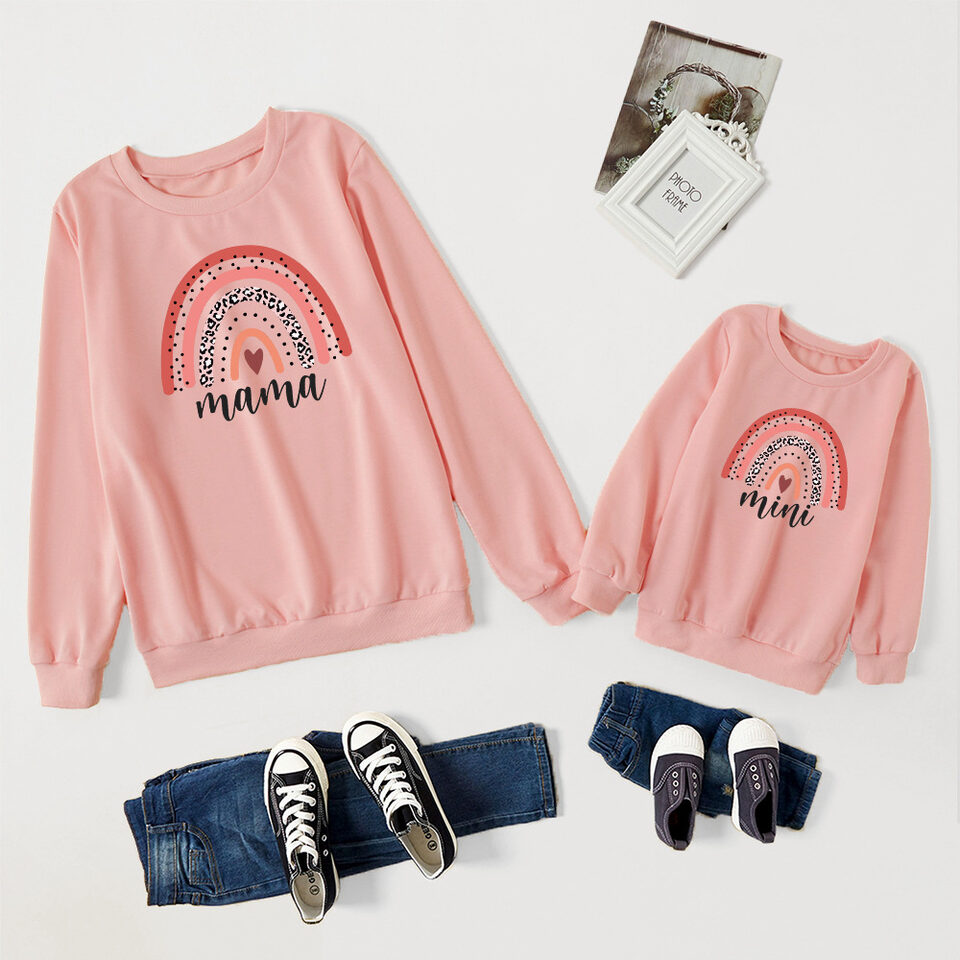 Autumn And Winter Mother-daughter Parent-child Sweater