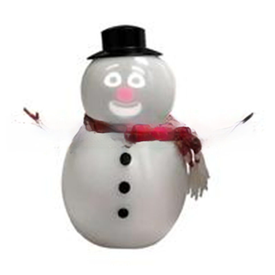 Talking Animated Blink Snowman With Light Up Eyes