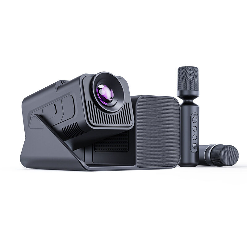 Three-in-one Karaoke Singing Projector With Microphone