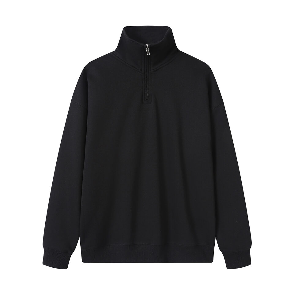 Women's Premium Half-zip Stand-up Collar Hoodie