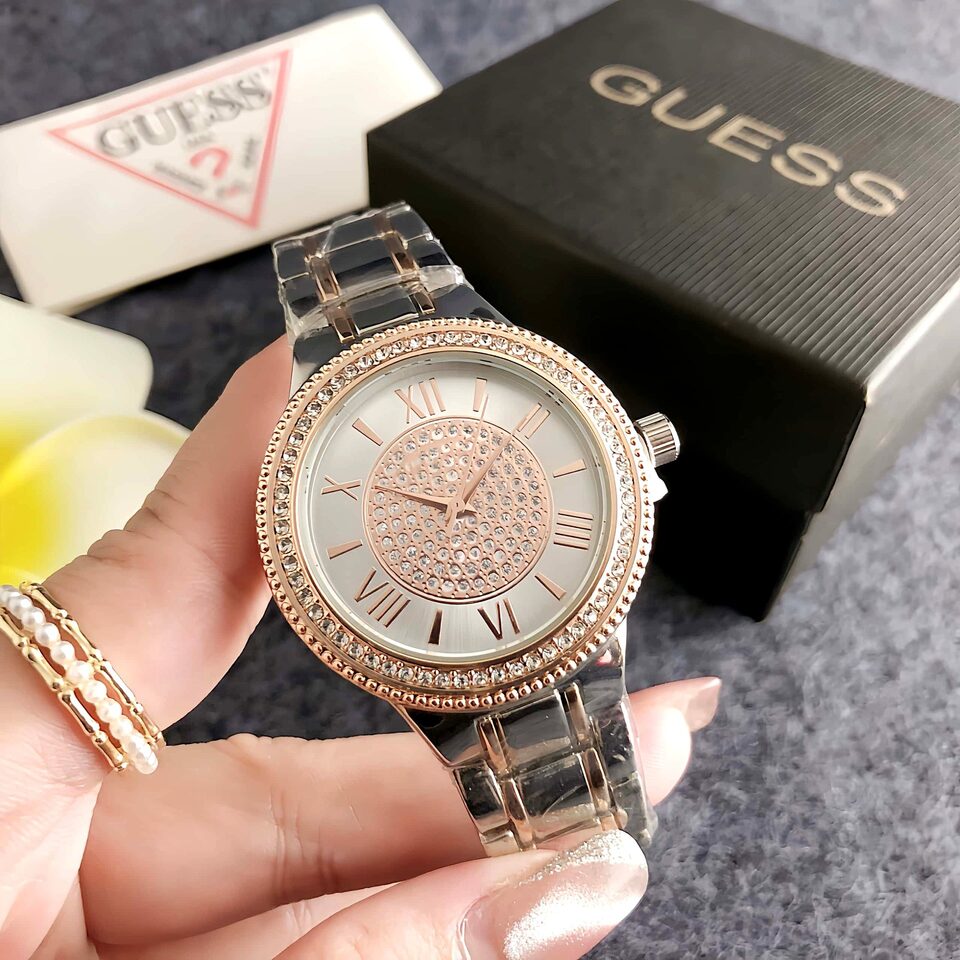 Sophisticated Watch With A Large Dial A Niche