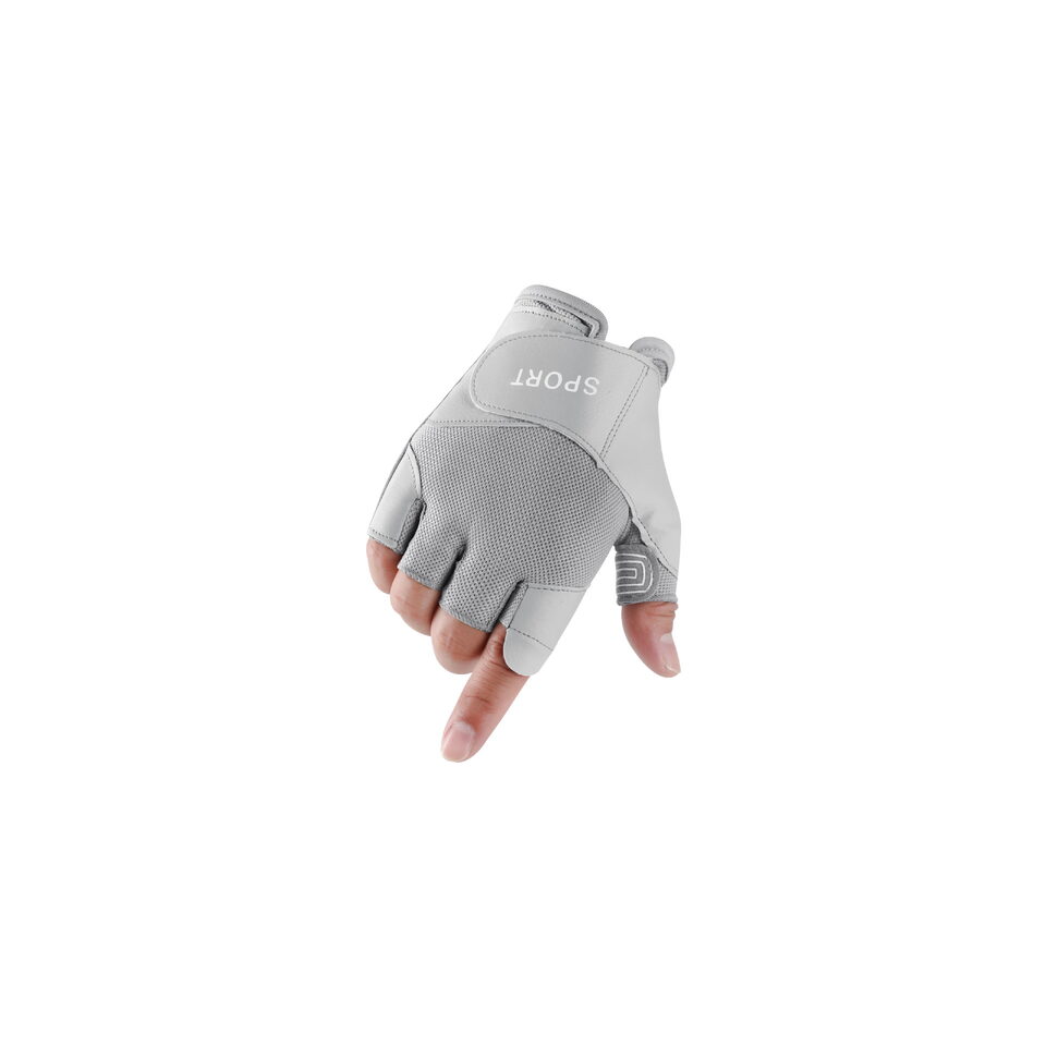 Lightweight Breathable Half-finger Gloves For Men And Womenideal