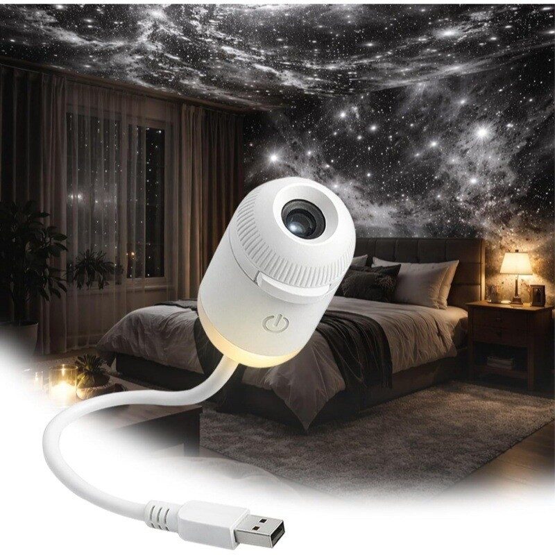 Projection Night Light - USB Powered Starry Sky
