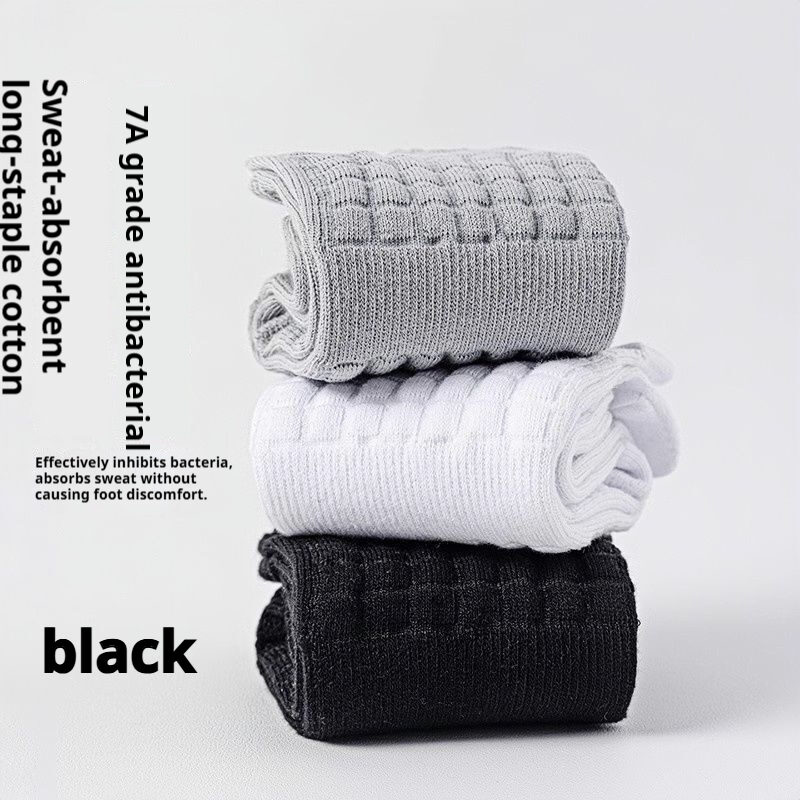 Solid-color Five-finger Socks Cotton