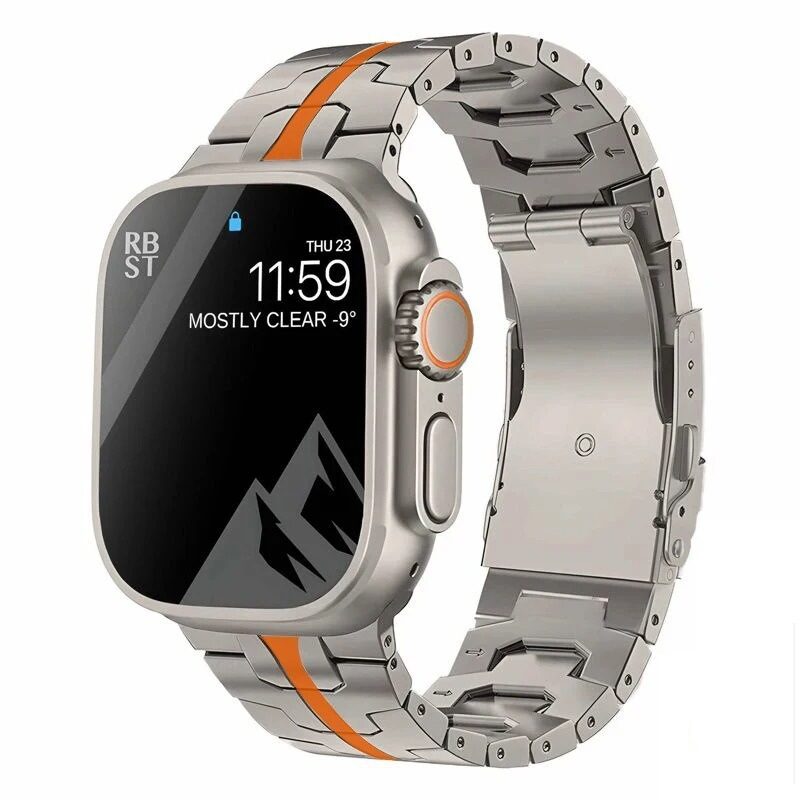Titanium Iron Man Watch Strap