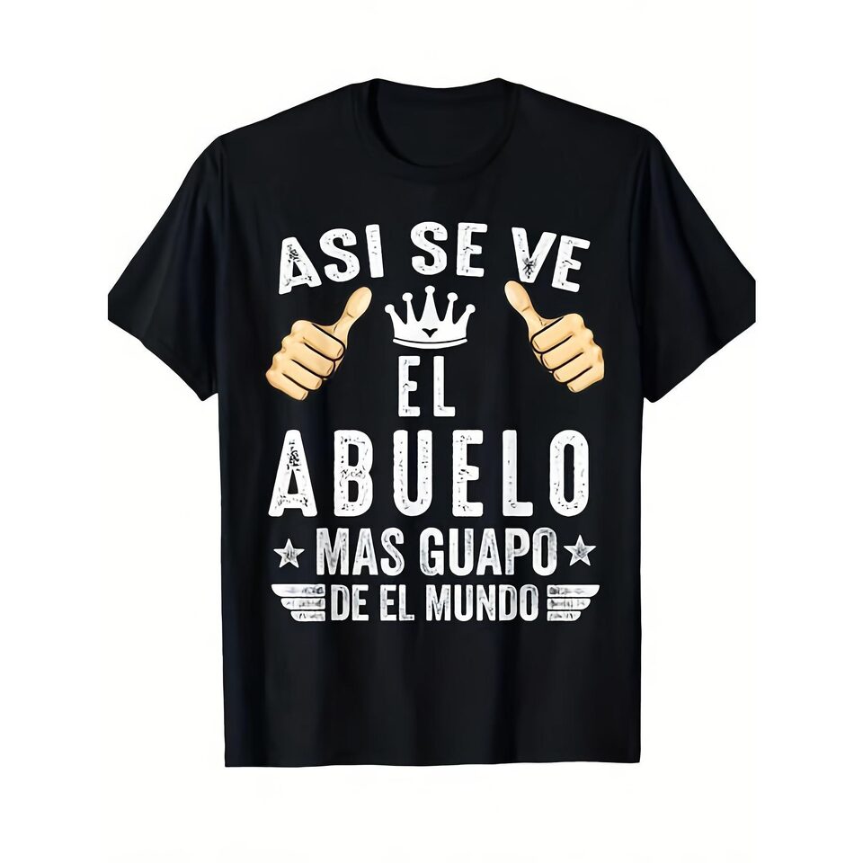 Short-sleeve T-shirts For CouplesSolid Color With Print