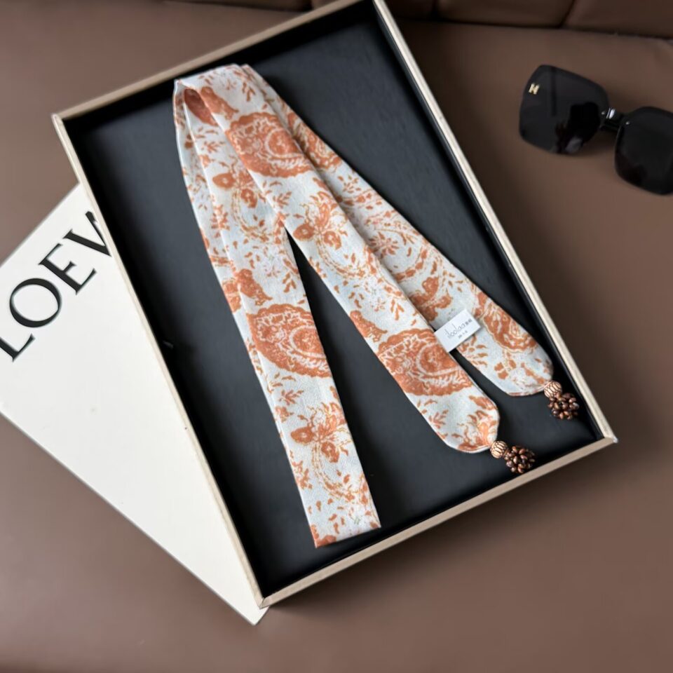Ribbon Tie-neck Scarf Waistband Waist Decoration