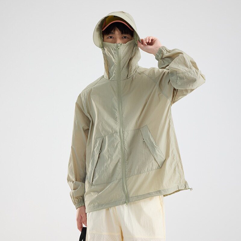 Ice-silk Sun-protective Clothing Lightweight Outdoor Mountain-style Sun Jacket