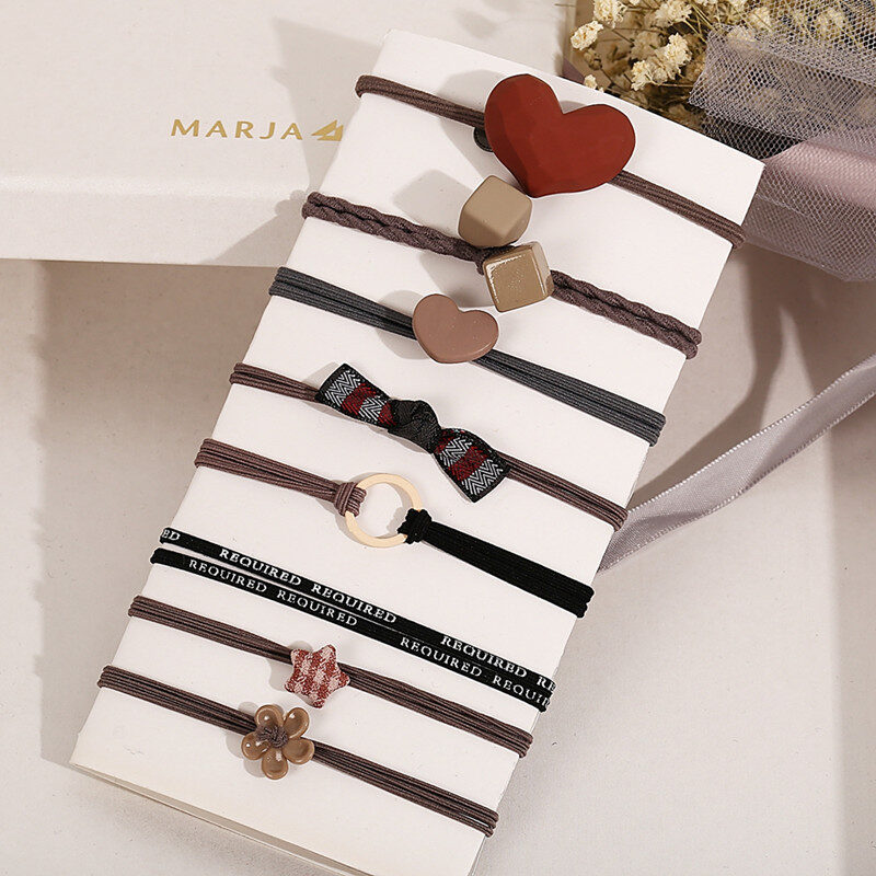 Hair rope holster ring