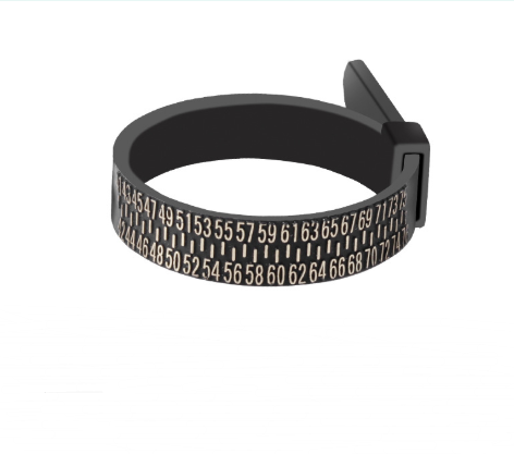 Standard Ring Measuring Ruler Finger Size Tape