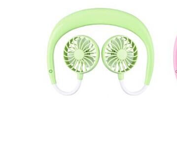 Charging portable lazy fan student desktop hanging neck