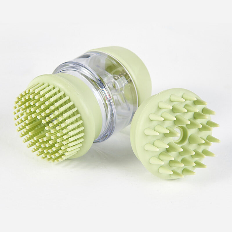 Pet Bath Brush Silicone Massage Clean Beauty Comb