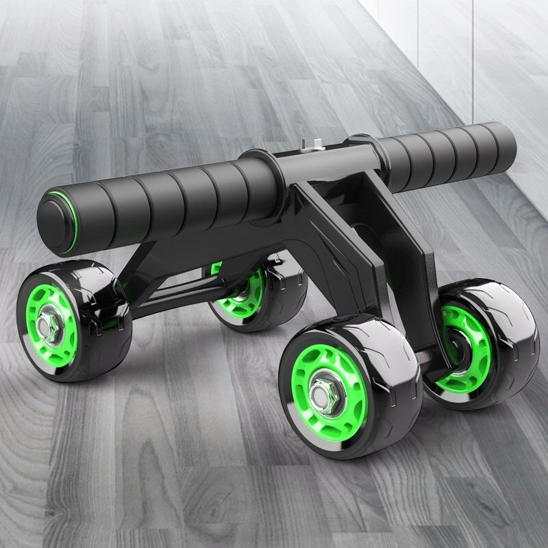 Four-wheeled Abdominal Roller Home Exercise Muscle Fitness Equipment