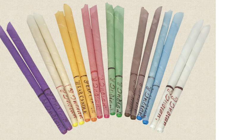 Ear candle sticks scented candles beeswax aroma therapy