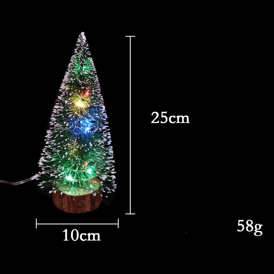 Christmas Decorations LED Lights Mini Tree