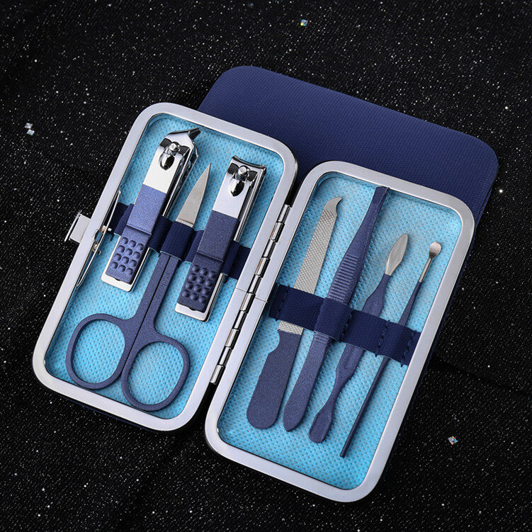 Nail set manicure pedicure scissors care tool