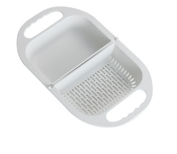 Folding Drain Basket Leaking Fruit Box Vegetable Container