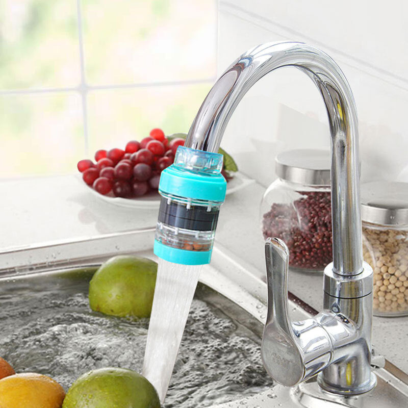 Wheat rice stone magnetized kitchen tap water filter