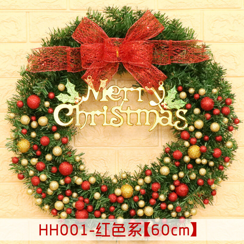 40 50 60CM Christmas Wreath Mince Rattan Ring