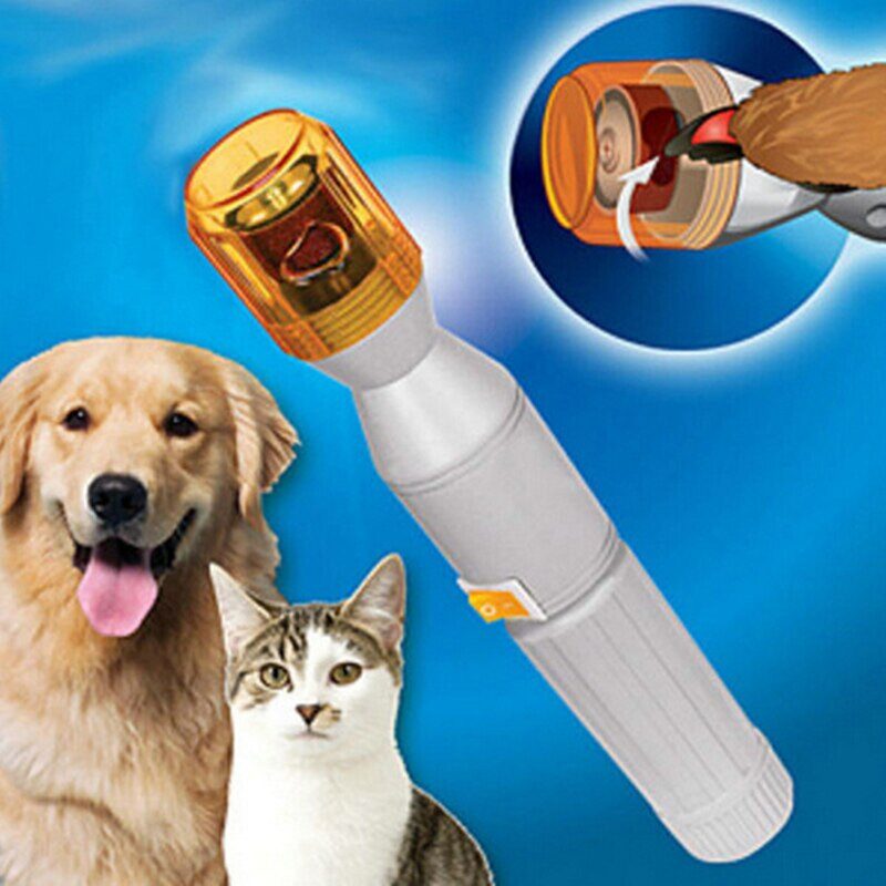 Nail Trimmer Cat Claw Scissors Electric Pet Grinder