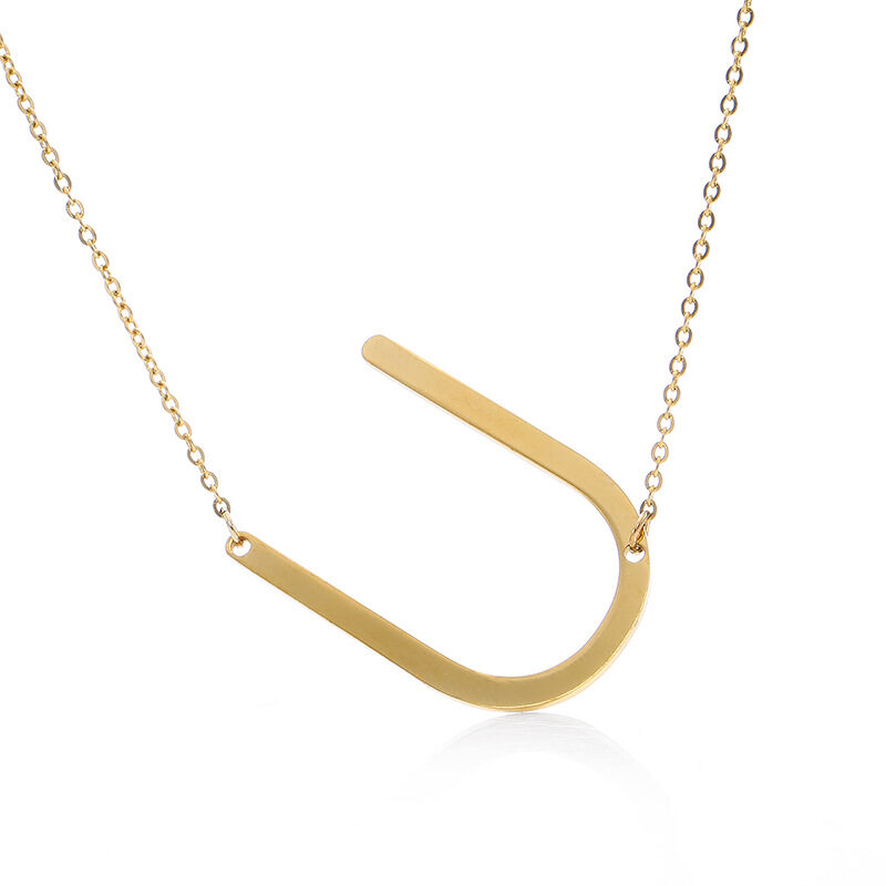 Fabulous Rose Gold Plated Stainless Steel Initial Letter
