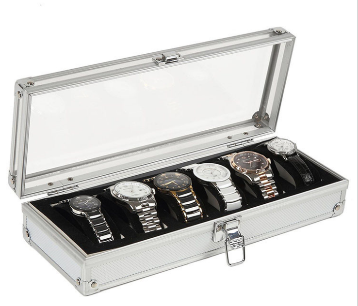 Aluminum 6 watches boxes