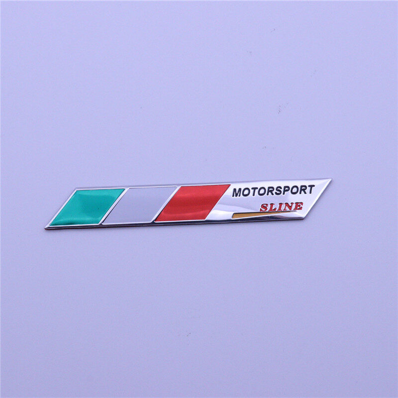 Alloy National Flag Car Decoration Metal Sticker