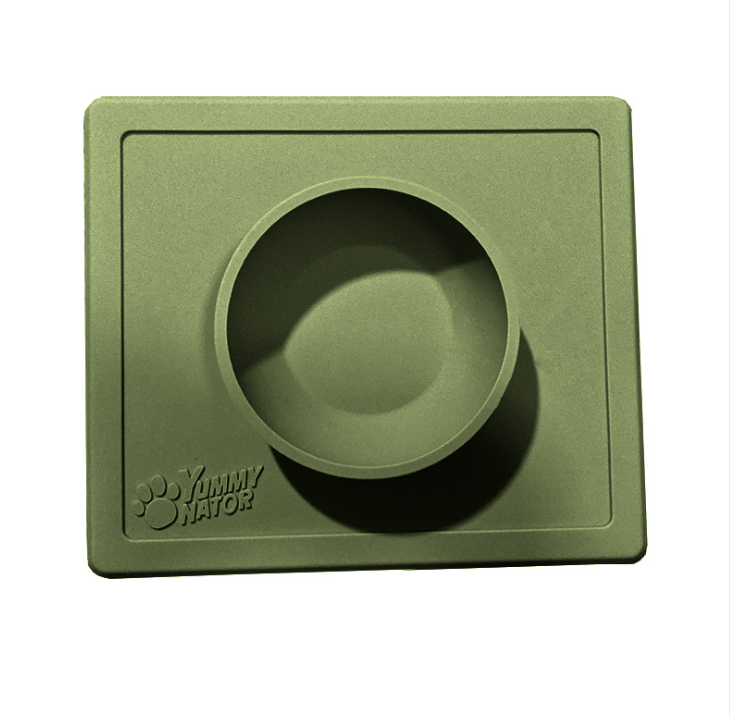 Silicone pet supplies strong suction anti-splash anti-sprinkler bowl