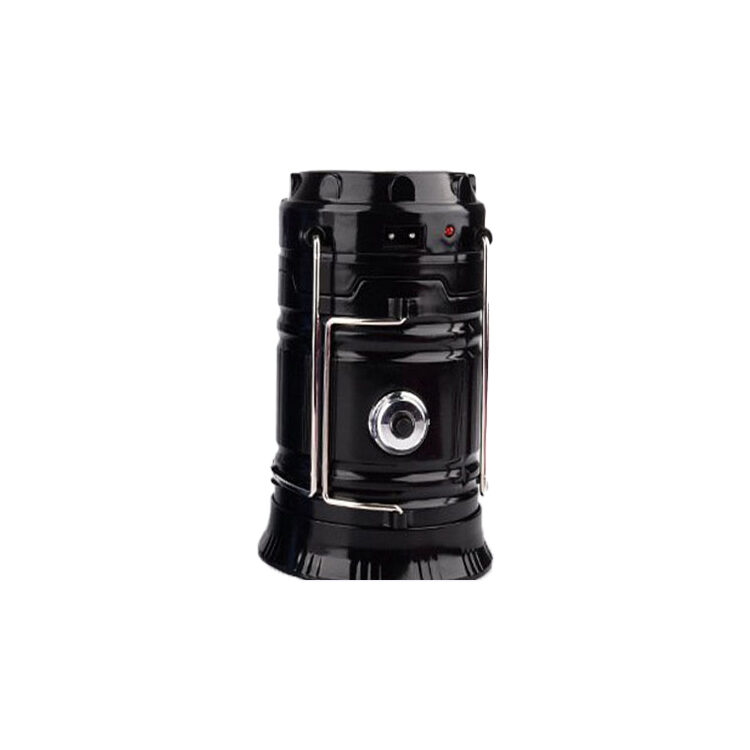 new solar charging type multifunctional telescopic camping lantern