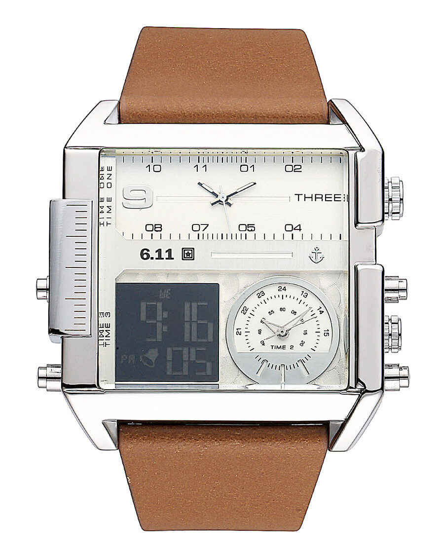 611 date 8145 countdown waterproof backlight luminous double