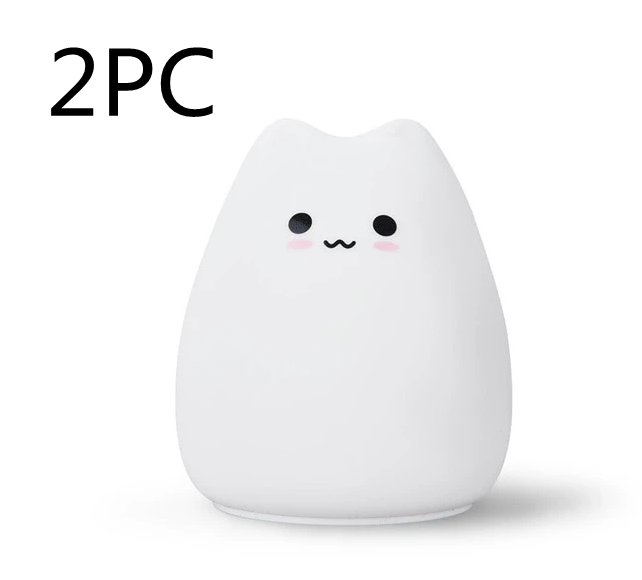Silicone Touch Sensor LED Night Light For Children