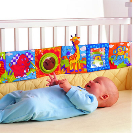 Baby Toys Cloth Book Knowledge Around Double Color