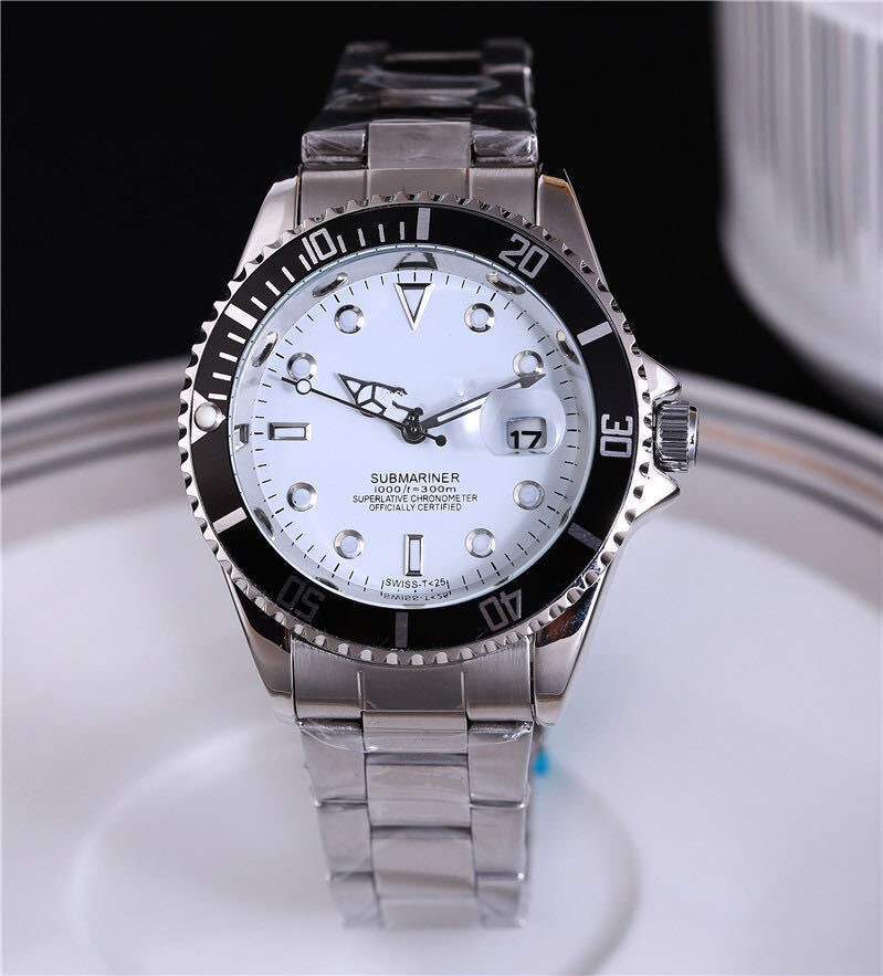 Steel strap fashion watch men's belt