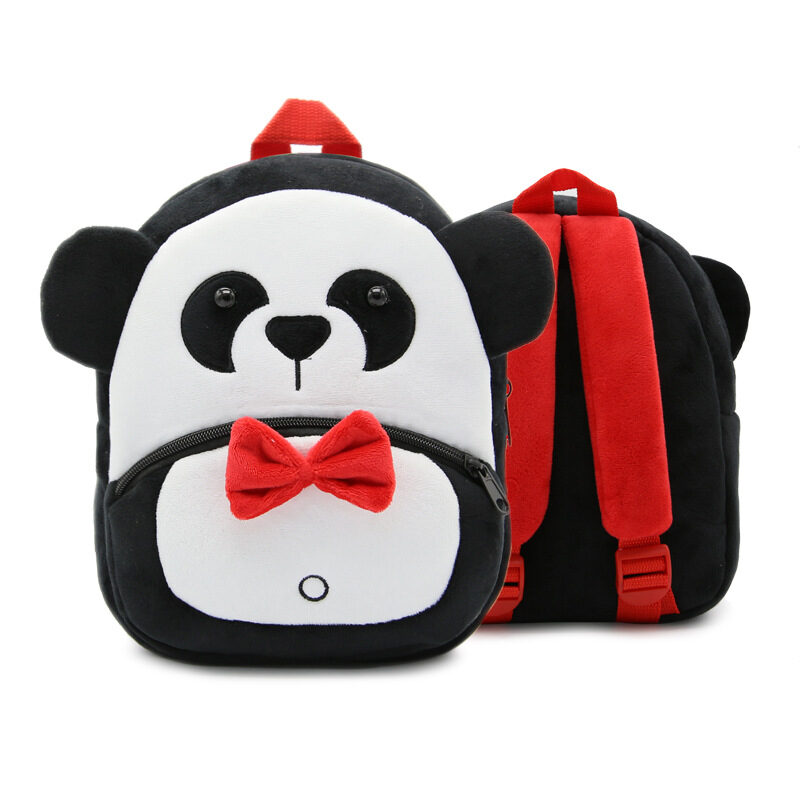 Children School Backpack Cartoon Rainbow Design Soft Plush