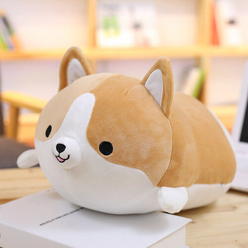Cute Corgi Dog Plush Toy Stuffed Soft Animal