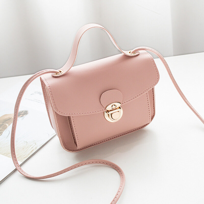 Women Fashion Shoulder Bag PU Envelope Bags Solid