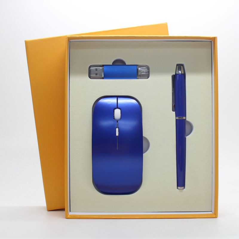 businessthin wireless mouse + mobile U disk