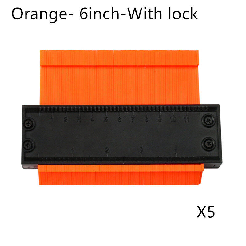 5 10 Inch Contour Gauge Template Plastic Measuring