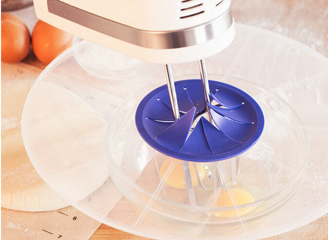 Plastic Eggs Mixer Anti Splash Lid Gadget