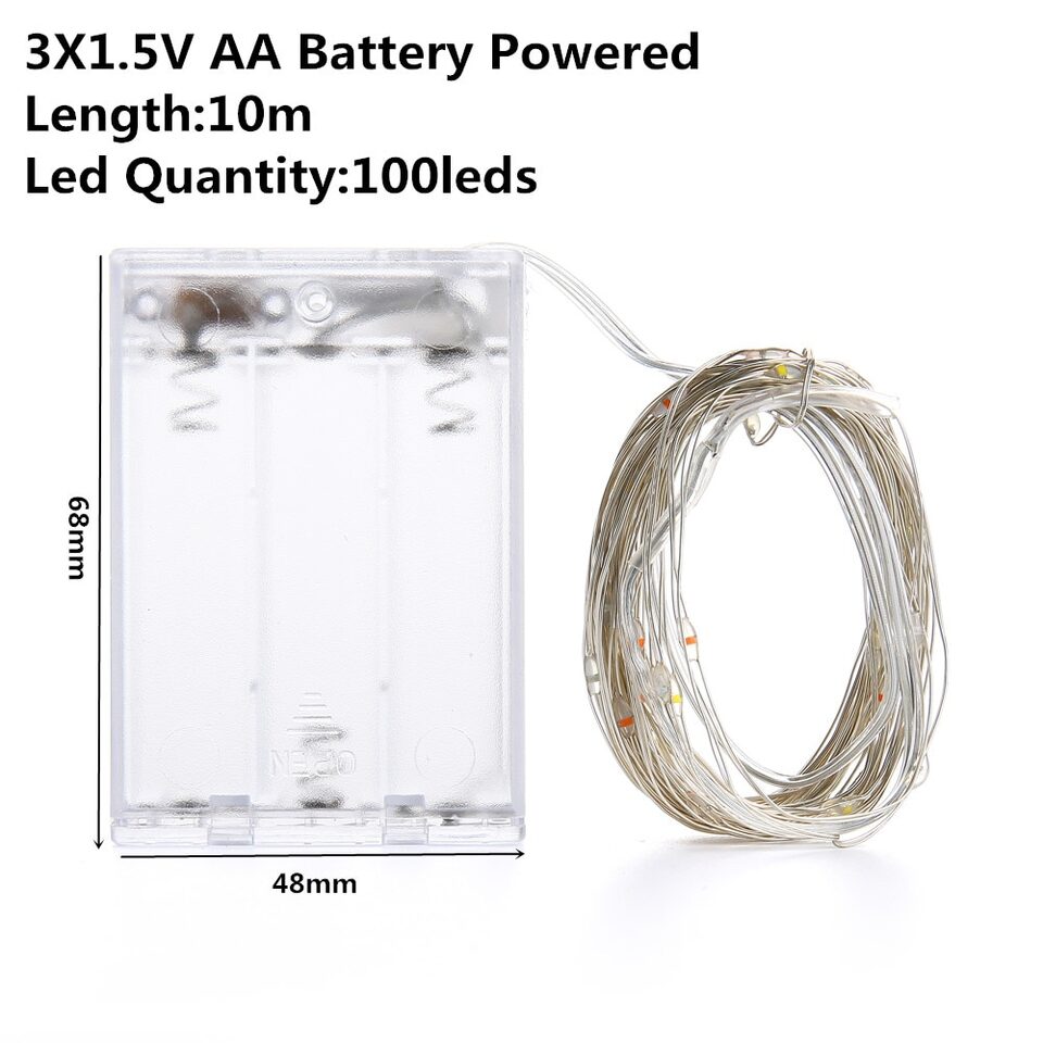 Christmas Light Led Outdoor Battery USB Powered 2m
