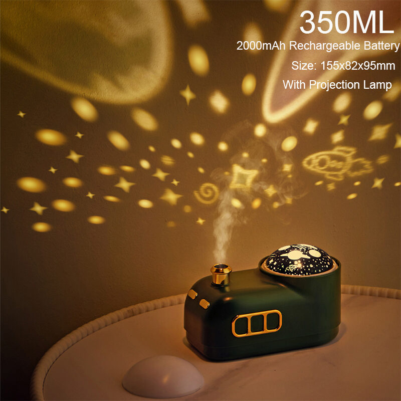 Small train humidifier new home retro mute mini