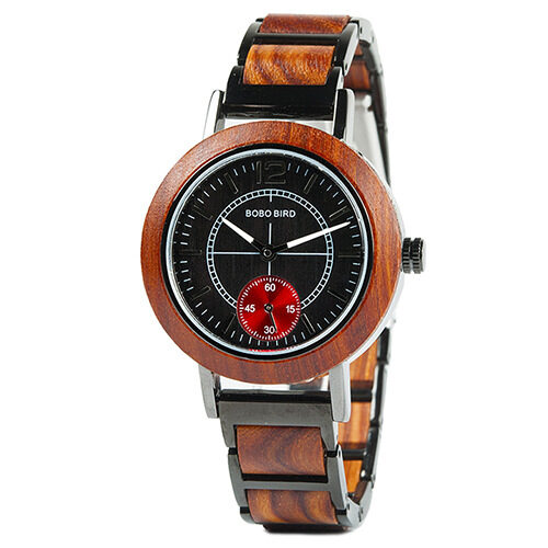 Couple watch wooden