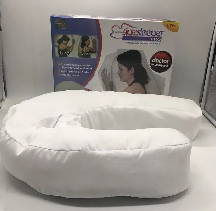 Cotton Pillow Side Sleeper Pillows Neck & Back