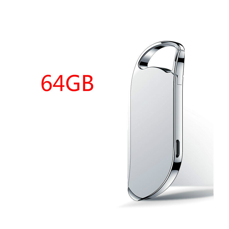 Keychain Digital Voice Recorder Activated Recording