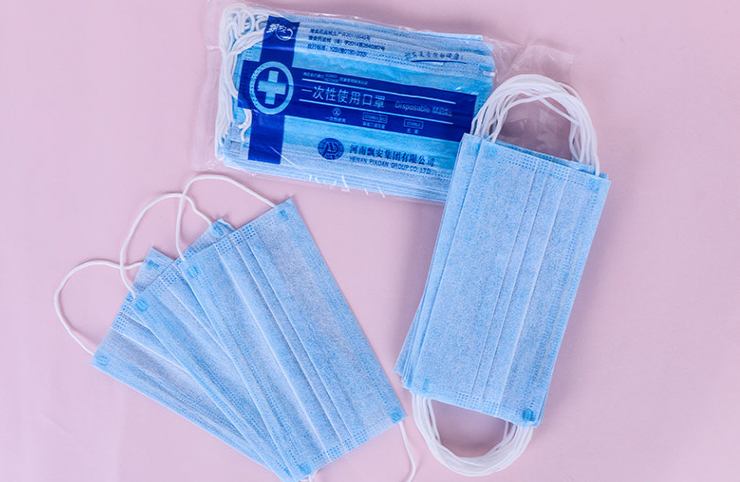 Professional Medical Mask Disposable 3-Ply Face Antiviral Medical-Surgical